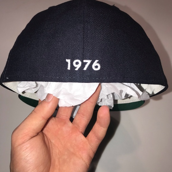 MCM x New Era Fitted Cap Hat 7 1/8 - Picture 6 of 6